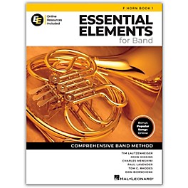 Hal Leonard Essential Elements for Band-F Horn Book 1 with EEi (revised)