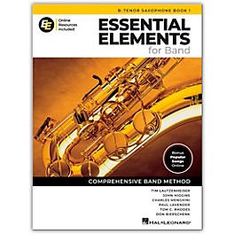 Hal Leonard Essential Elements for Band-Bb Tenor Saxophone Book 1 with EEi (revised)