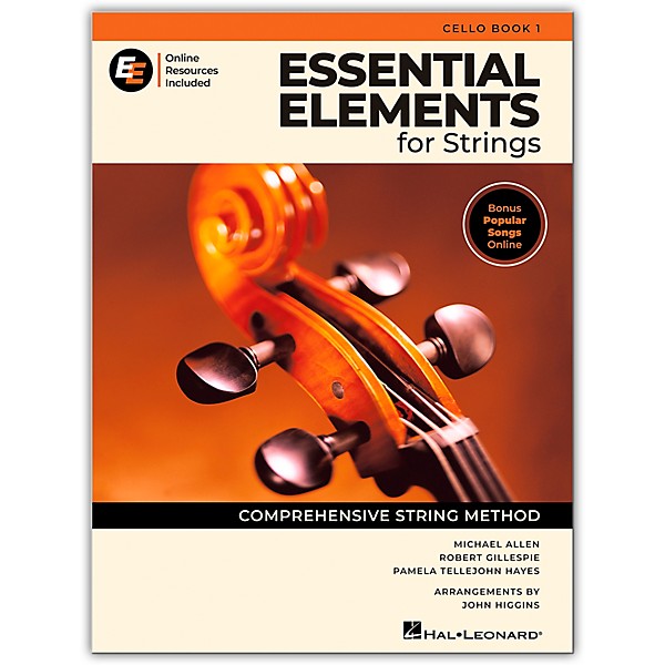 Hal Leonard Essential Elements for Strings-Cello Book 1 with Online Resources (revised)
