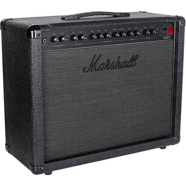 Open Box Marshall DSL40CR 40W 1x12 Limited-Edition Tube Guitar Combo Amp Level 2 Stealth Black 197881396190