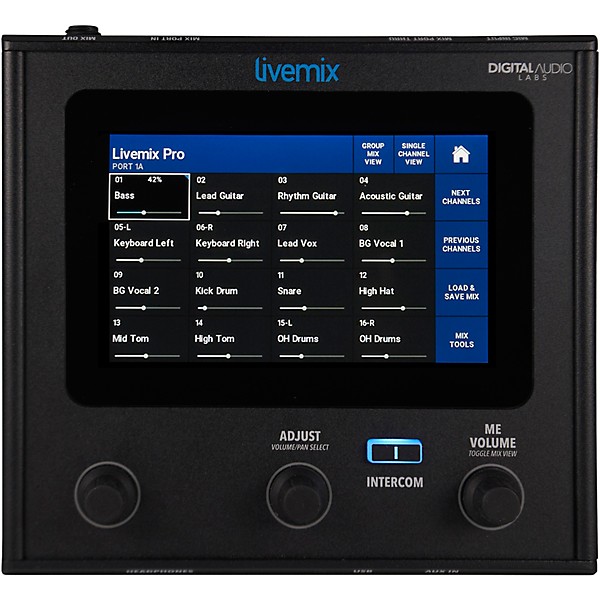 Livemix Pro Solo Personal Monitoring Mixer