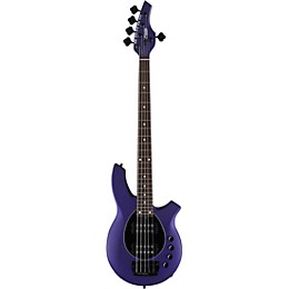 Sterling by Music Man Bongo 5 5-String Bass Firemist Purple Satin