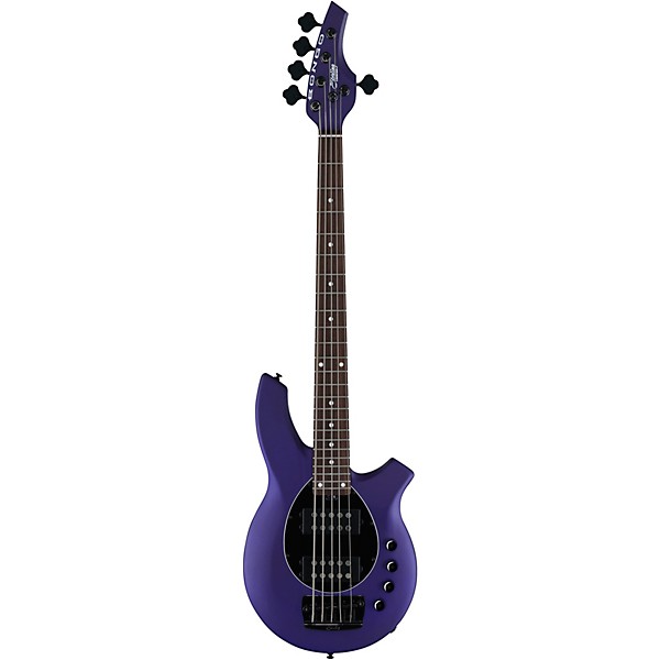 Sterling by Music Man Bongo 5 5-String Bass Firemist Purple Satin