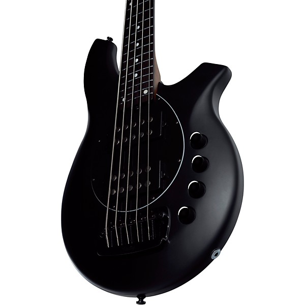 Sterling by Music Man Bongo 5 5-String Bass Stealth Black