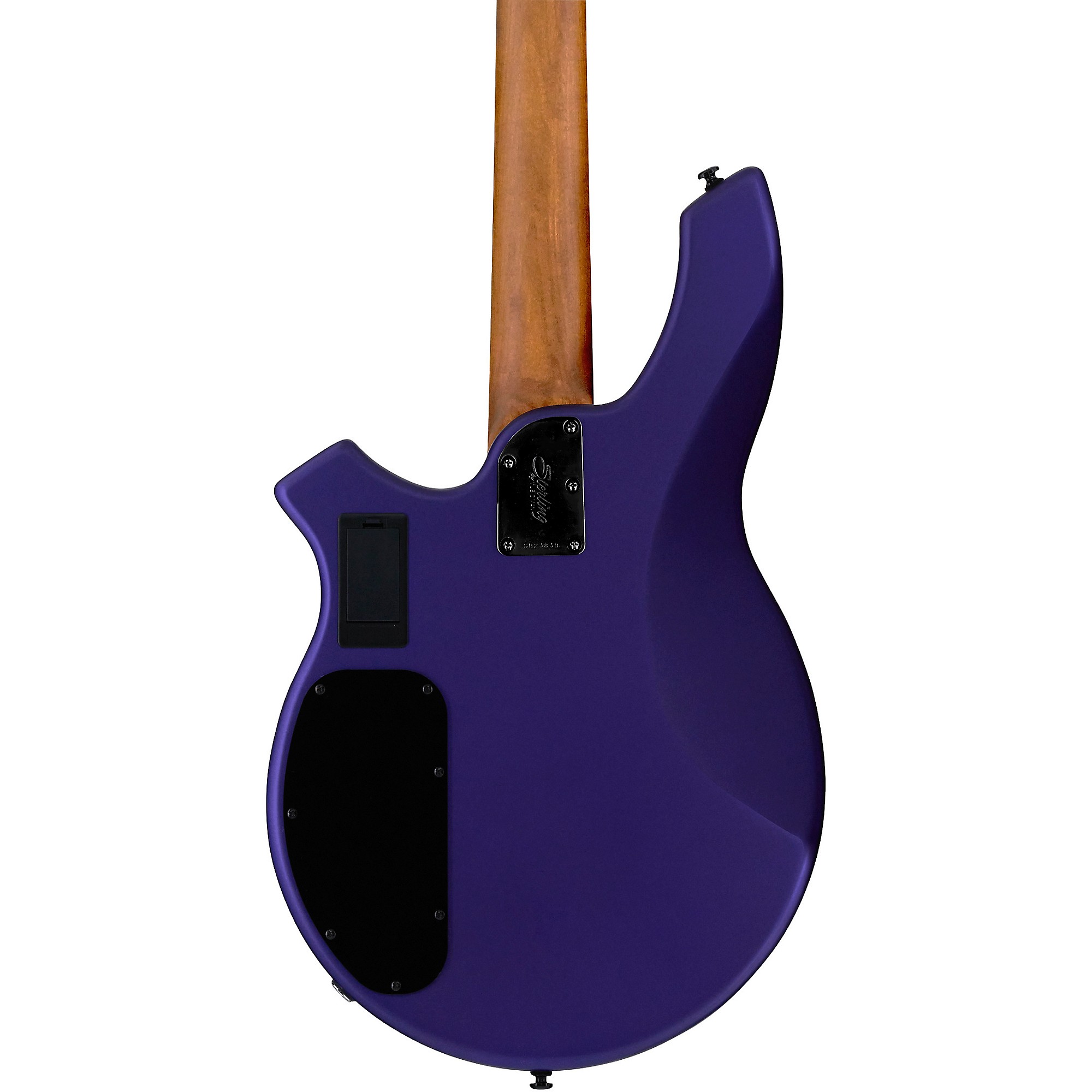 Sterling by Music Man Bongo Bass Guitar - Firemist Purple Satin