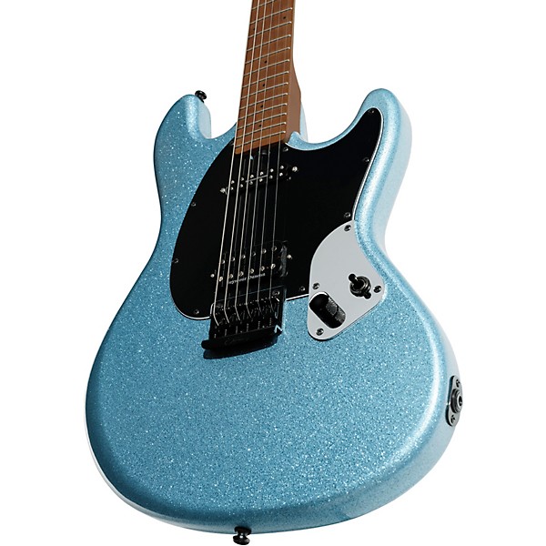 Sterling by Music Man Ryan "Fluff" Bruce Artist Series StingRay Electric Guitar Amana Boat Blue