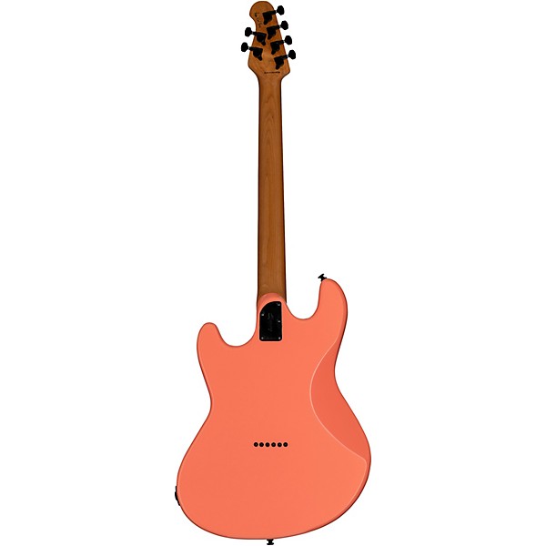 Sterling by Music Man Ryan "Fluff" Bruce Artist Series StingRay Electric Guitar Rula Thumb Red