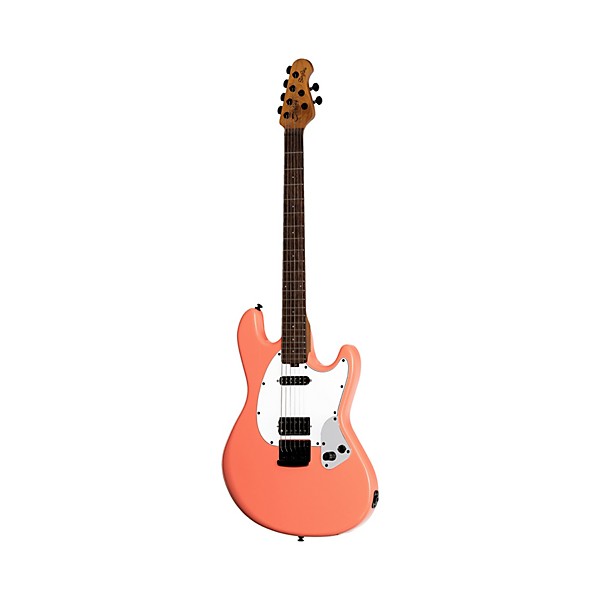 Sterling by Music Man Ryan "Fluff" Bruce Artist Series StingRay Electric Guitar Rula Thumb Red