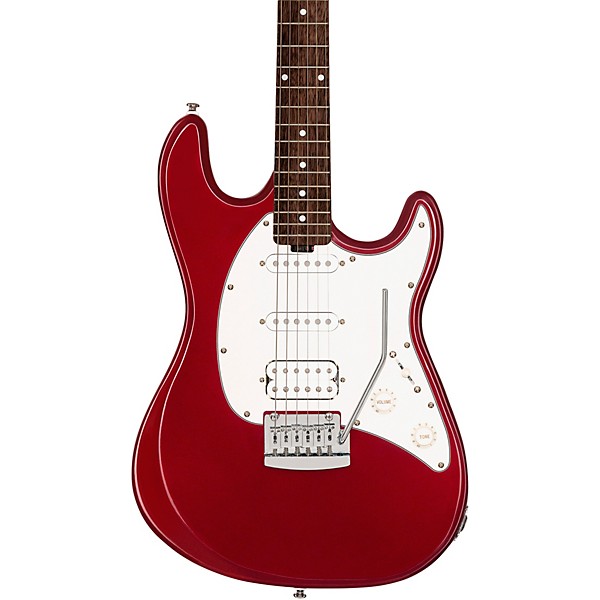Sterling by Music Man SUB Series Cutlass Classic Electric Guitar - Candy Apple Red