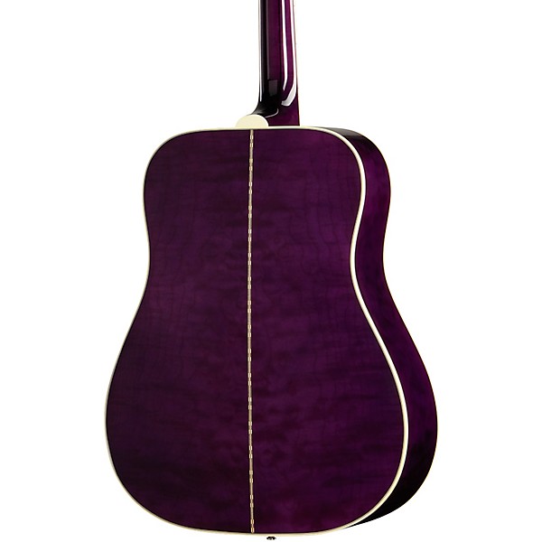 Gibson Bats in Flight Acoustic Guitar - Purple Burst