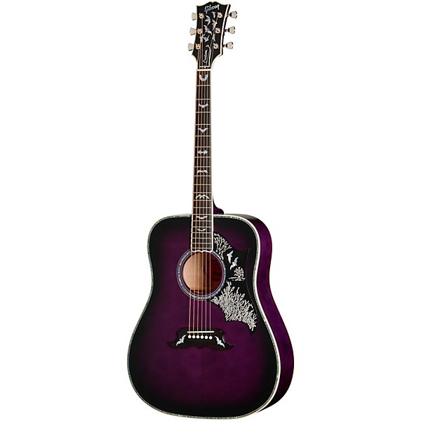 Gibson Bats in Flight Acoustic Guitar - Purple Burst