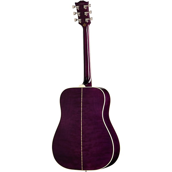 Gibson Bats in Flight Acoustic Guitar - Purple Burst