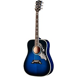 Gibson Bats in Flight Acoustic Guitar - Midnight Edge Burst