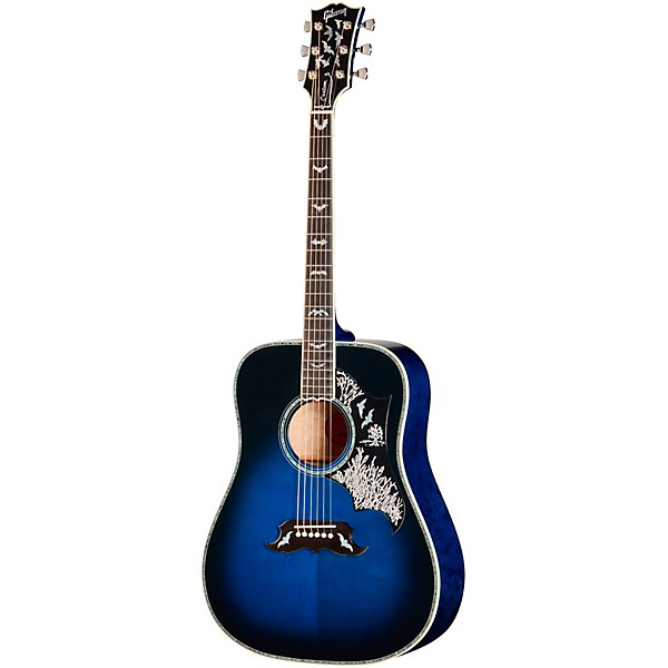 Gibson Bats in Flight Acoustic Guitar - Midnight Edge Burst