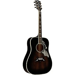 Gibson Bats in Flight Acoustic Guitar - Transparent Ebony