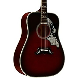 Gibson Bats in Flight Acoustic Guitar - Blood Red Burst