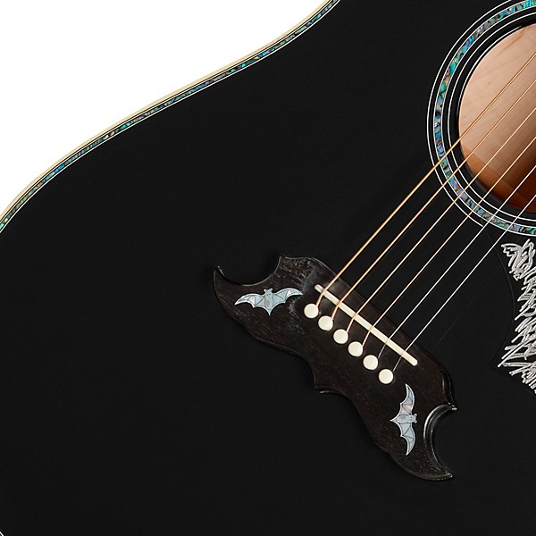 Gibson Bats in Flight Acoustic Guitar - Ebony