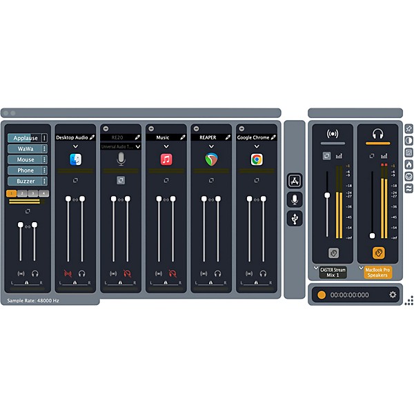 Ginger Audio GroundControl Caster Live