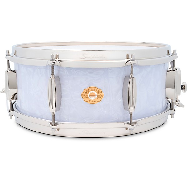 Slingerland Radio King Artist Snare Drum 14 x 5.5 in. White Marine Pearl
