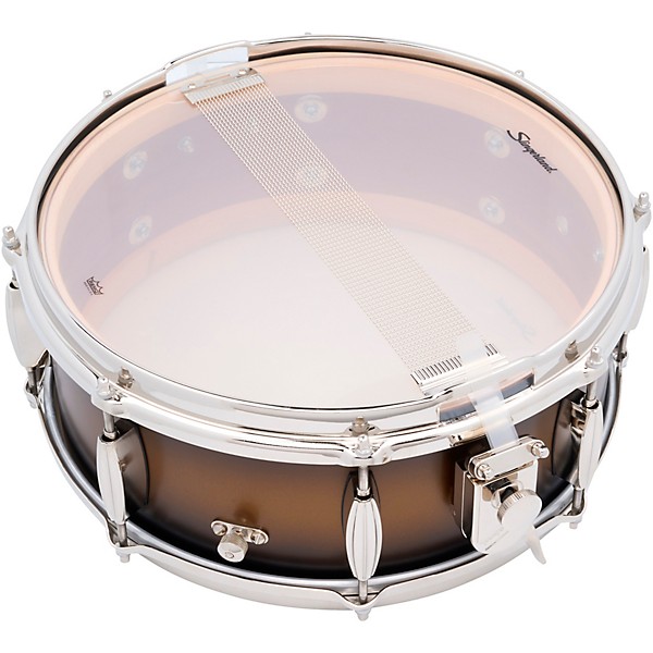 Slingerland Radio King Artist Snare Drum 14 x 5.5 in. Black & Gold Lacquer