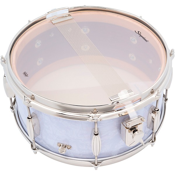 Slingerland Radio King Artist Snare Drum 14 x 6.5 in. White Marine Pearl