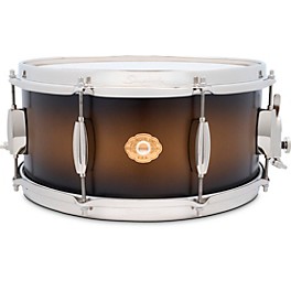 Slingerland Radio King Artist Snare Drum 14 x 6.5 in. Black & Gold Lacquer