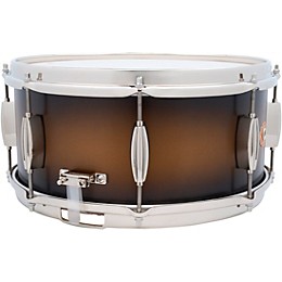 Slingerland Radio King Artist Snare Drum 14 x 6.5 in. Black & Gold Lacquer
