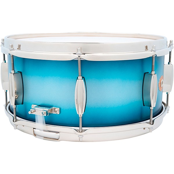 Slingerland Radio King Artist Snare Drum 14 x 6.5 in. Blue & Silver Lacquer