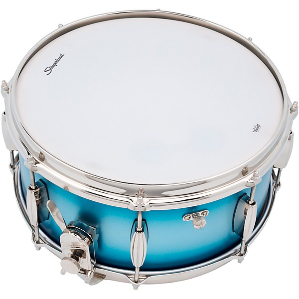 Slingerland Radio King Artist Snare Drum 14 x 6.5 in. Blue & Silver Lacquer