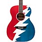 D'Angelico Premier Grateful Dead Tammany Limited-Edition Acoustic-Electric Guitar Red, White, and Blue Lightning Bolt thumbnail