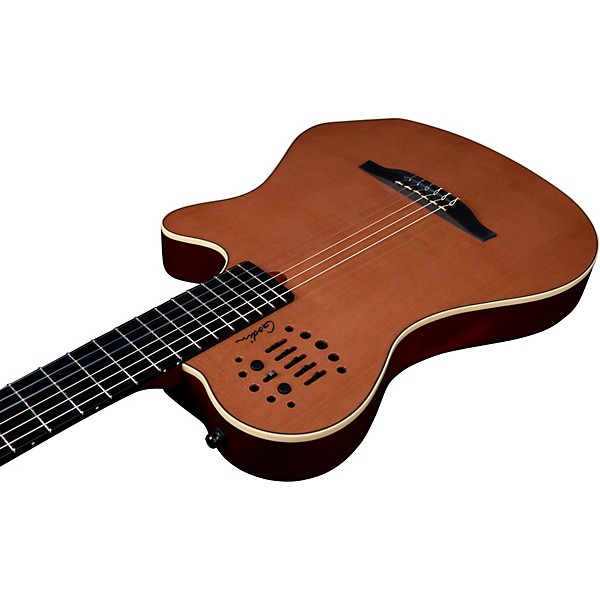 Godin Multiac SA Nylon-String Grand Concert Acoustic-Electric Guitar High Gloss Natural