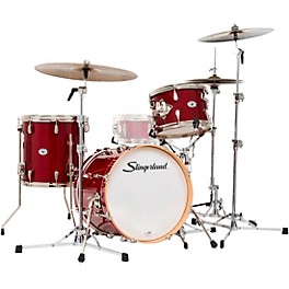 Slingerland Studio King 3-Piece Shell Pack with 18" Bass Drum Royal Crimson Lacquer
