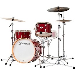 Slingerland Studio King 3-Piece Shell Pack with 18" Bass Drum Royal Crimson Lacquer