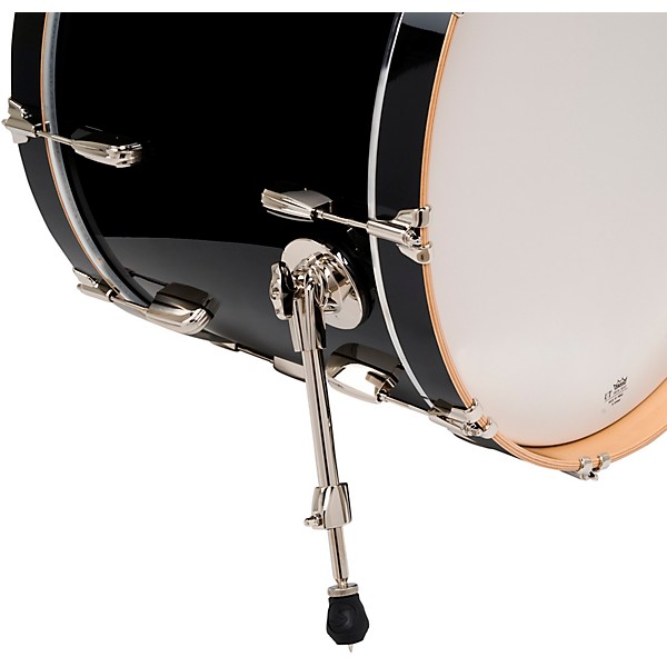 Slingerland Studio King 3-Piece Shell Pack with 18" Bass Drum Del Norte Black Lacquer