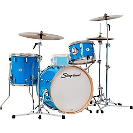 Slingerland Studio King 3-Piece Shell Pack with 20" Bass Drum Lunar Blue Lacquer
