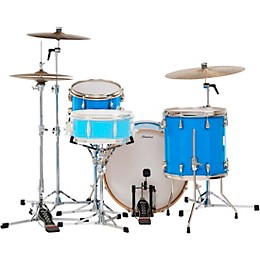 Slingerland Studio King 3-Piece Shell Pack with 20" Bass Drum Lunar Blue Lacquer