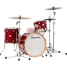 Slingerland Studio King 3-Piece Shell Pack with 20" Bass Drum Royal Crimson Lacquer