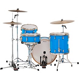 Slingerland Studio King 4-Piece Shell Pack with 20" Bass Drum Lunar Blue Lacquer