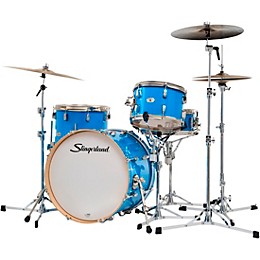 Slingerland Studio King 4-Piece Shell Pack with 20" Bass Drum Lunar Blue Lacquer