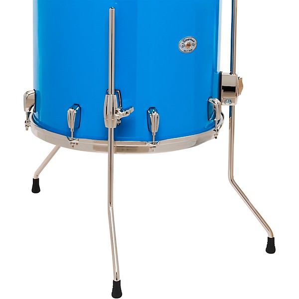 Slingerland Studio King 4-Piece Shell Pack with 22" Bass Drum and Snare Drum Lunar Blue Lacquer