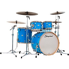 Slingerland Studio King 4-Piece Shell Pack with 22" Bass Drum Lunar Blue Lacquer