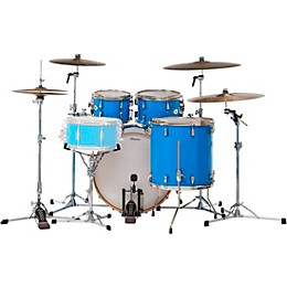 Slingerland Studio King 4-Piece Shell Pack with 22" Bass Drum Lunar Blue Lacquer