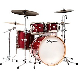 Slingerland Studio King 4-Piece Shell Pack with 22" Bass Drum Royal Crimson Lacquer