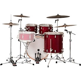 Slingerland Studio King 4-Piece Shell Pack with 22" Bass Drum Royal Crimson Lacquer