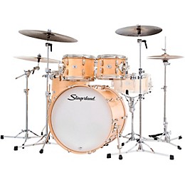 Slingerland Studio King 4-Piece Shell Pack with 22" Bass Drum Ventura Sand Lacquer