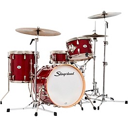 Slingerland Studio King 4-Piece Shell Pack With 18" Bass Drum Royal Crimson Lacquer
