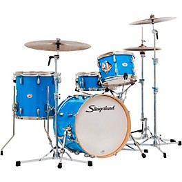 Slingerland Studio King 4-Piece Shell Pack With 18" Bass Drum Lunar Blue Lacquer