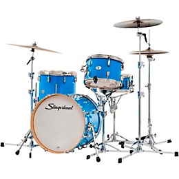 Slingerland Studio King 4-Piece Shell Pack With 18" Bass Drum Lunar Blue Lacquer