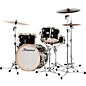 Slingerland Studio King 4-Piece Shell Pack With 18" Bass Drum Del Norte Black Lacquer