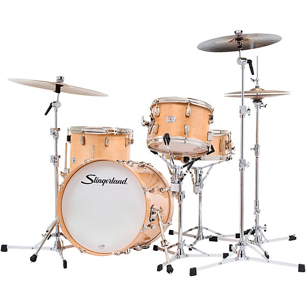 Slingerland Studio King 4-Piece Shell Pack With 18" Bass Drum Ventura Sand Lacquer
